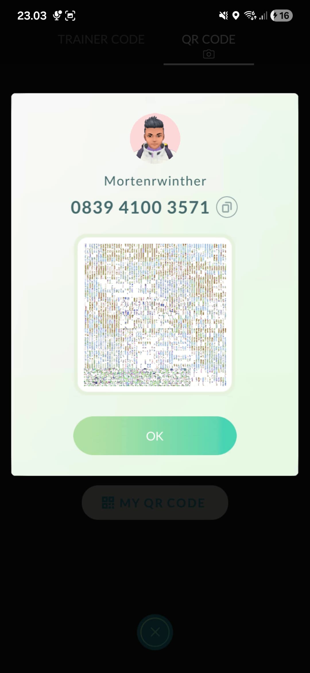Pokémon GO vennekode