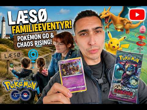 Læsø vloggen | Familie vlog | Pokémon Go raids og Chaos Rising rips