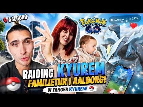 Vi fanger Kyurem i Aalborg | Dansk Pokemon GO Vlog
