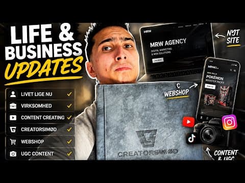 Life updates | Creatorsimod | Bolig | TCG events | Webshop???